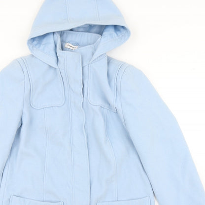 Damart Womens Blue   Overcoat Coat Size 10