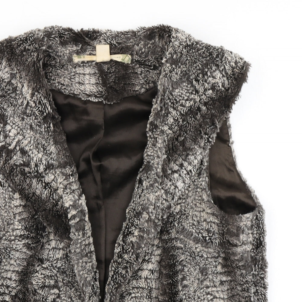 Chelsea & Violet Womens Brown   Gilet Jacket Size M