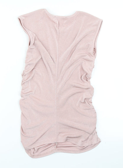 Womens UK Size 12 V By Very Pink Basic T-Shirt