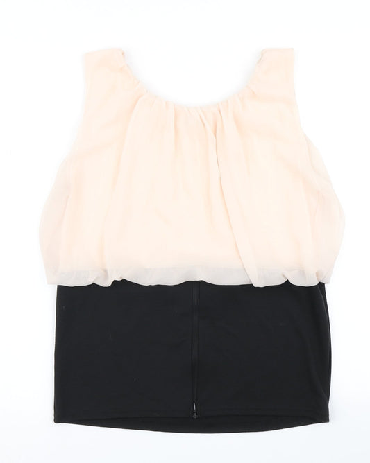 Cameo Rose Womens Pink   Basic Blouse Size M