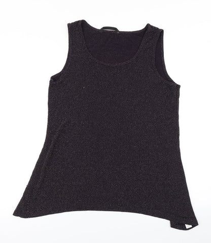 Dunnes Womens Purple   Basic Tank Size 12