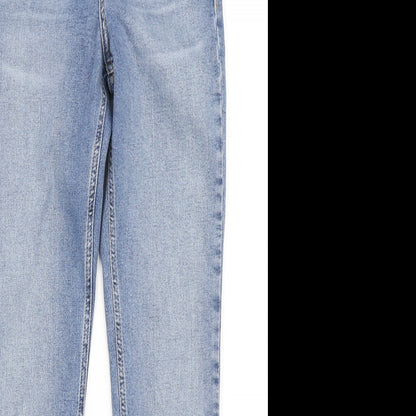 Topshop Womens Blue  Denim Skinny Jeans Size 25 in L30 in
