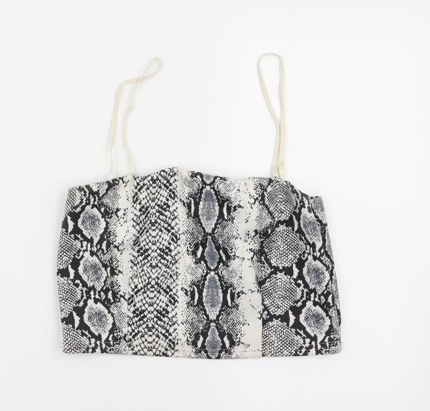 cameo rose Womens Multicoloured Geometric  Basic Tank Size 8  - crop top