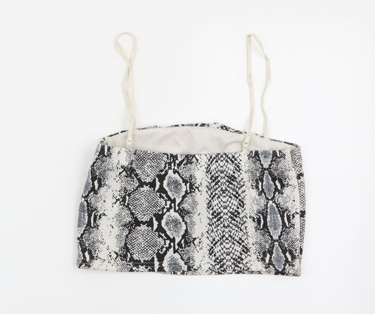 cameo rose Womens Multicoloured Geometric  Basic Tank Size 8  - crop top