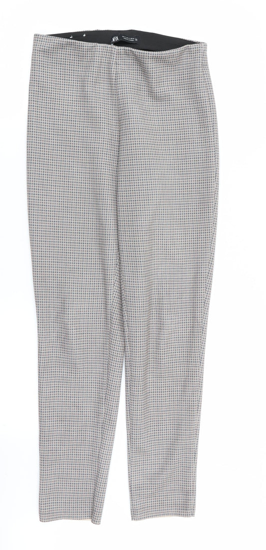 Womens UK Size 6 Zara Regular Fit  Multicoloured Trousers