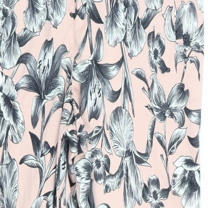 F&F Womens Multicoloured Floral  Trousers  Size 34 in L28 in