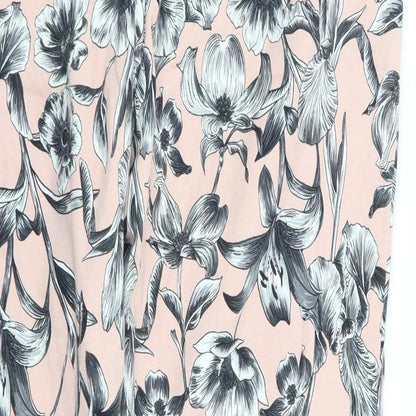 F&F Womens Multicoloured Floral  Trousers  Size 34 in L28 in