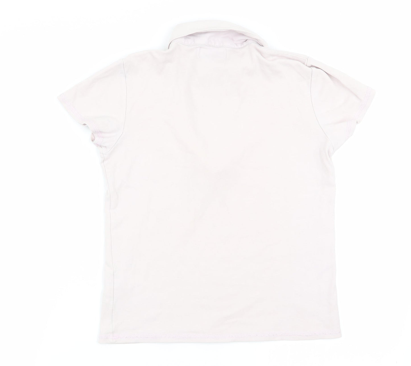 Womens UK Size 10 BHS Pink Basic Polo