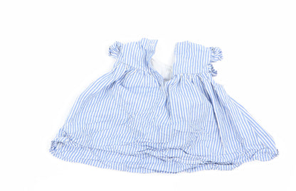 Nutmeg Girls Multicoloured Striped  Fit & Flare  Size 6-9 Months