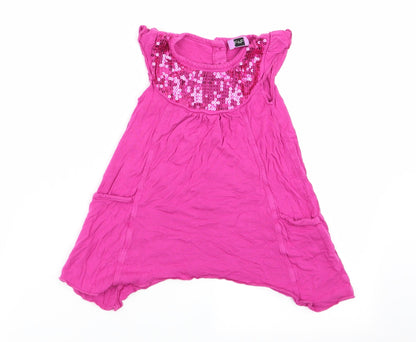 F&F Girls Pink   Basic T-Shirt Size 3-4 Years