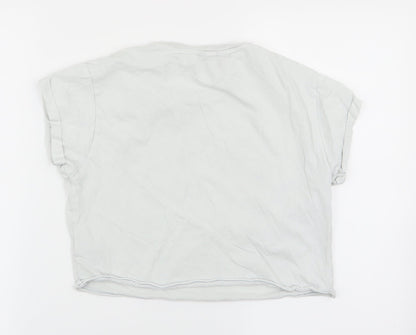New Look Girls White   Basic T-Shirt Size 12-13 Years