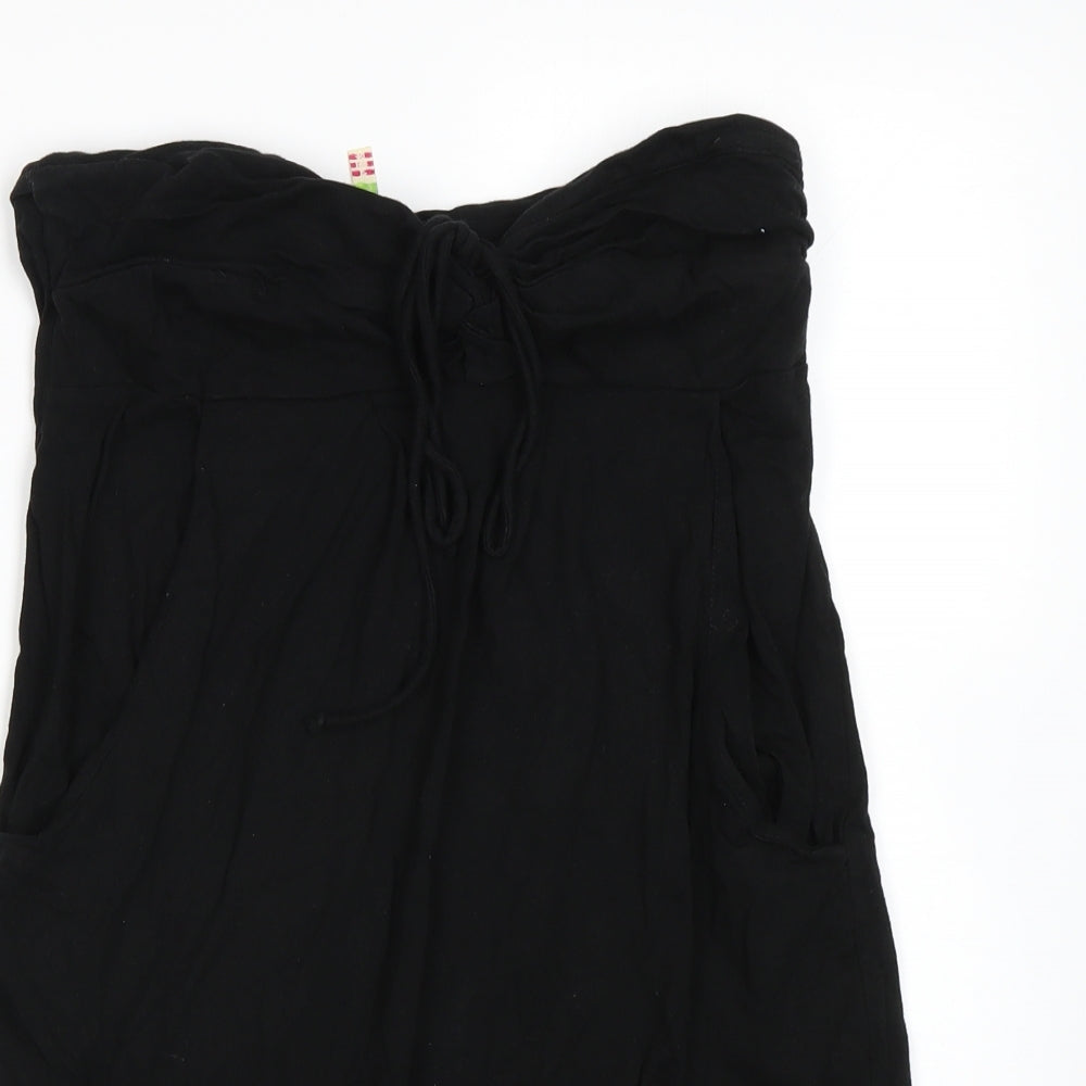 Denim co Womens Black   Basic T-Shirt Size 12