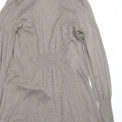 Taifun Womens Brown   Cardigan Jumper Size M
