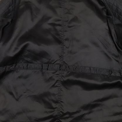 Daisy Line Womens Black   Overcoat Coat Size L