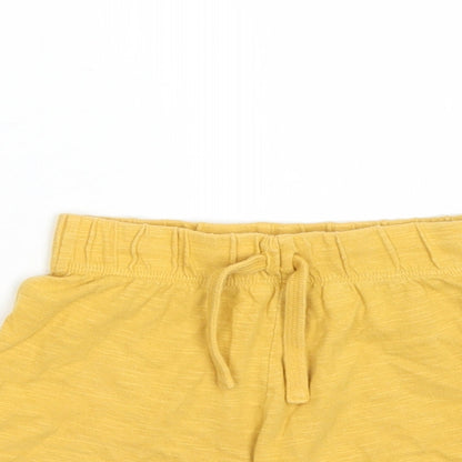 Fred & flo Girls Yellow   Sweatpants Trousers Size 18-24 Months  - Shorts