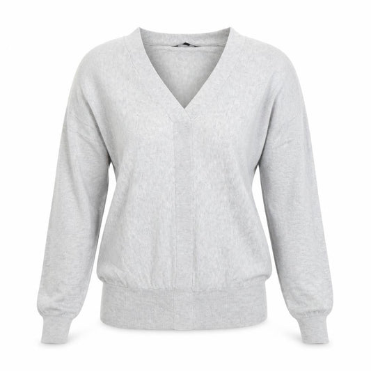 Womens UK Size 12 Peacocks Grey Pullover Jumper