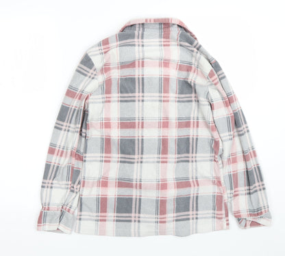 NEXT Womens Pink Check  Cami Pyjama Top Size S