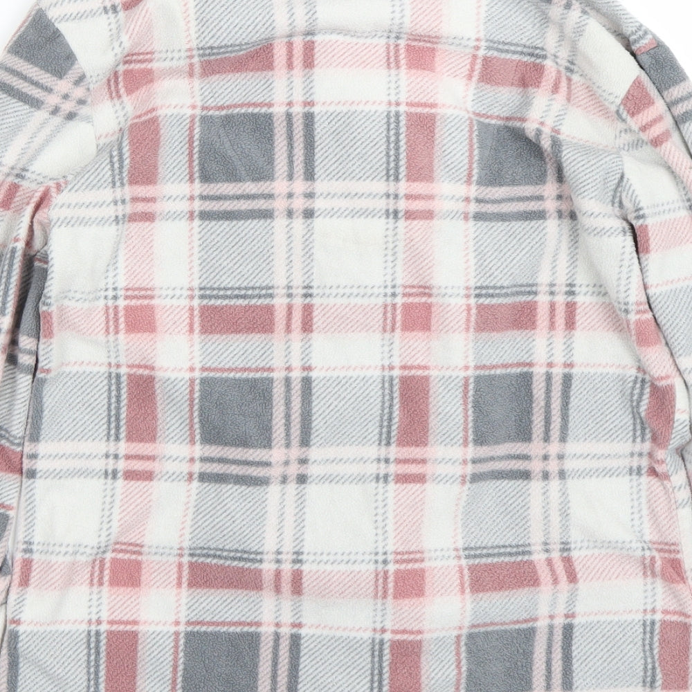 NEXT Womens Pink Check  Cami Pyjama Top Size S