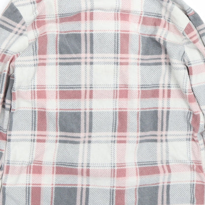 NEXT Womens Pink Check  Cami Pyjama Top Size S