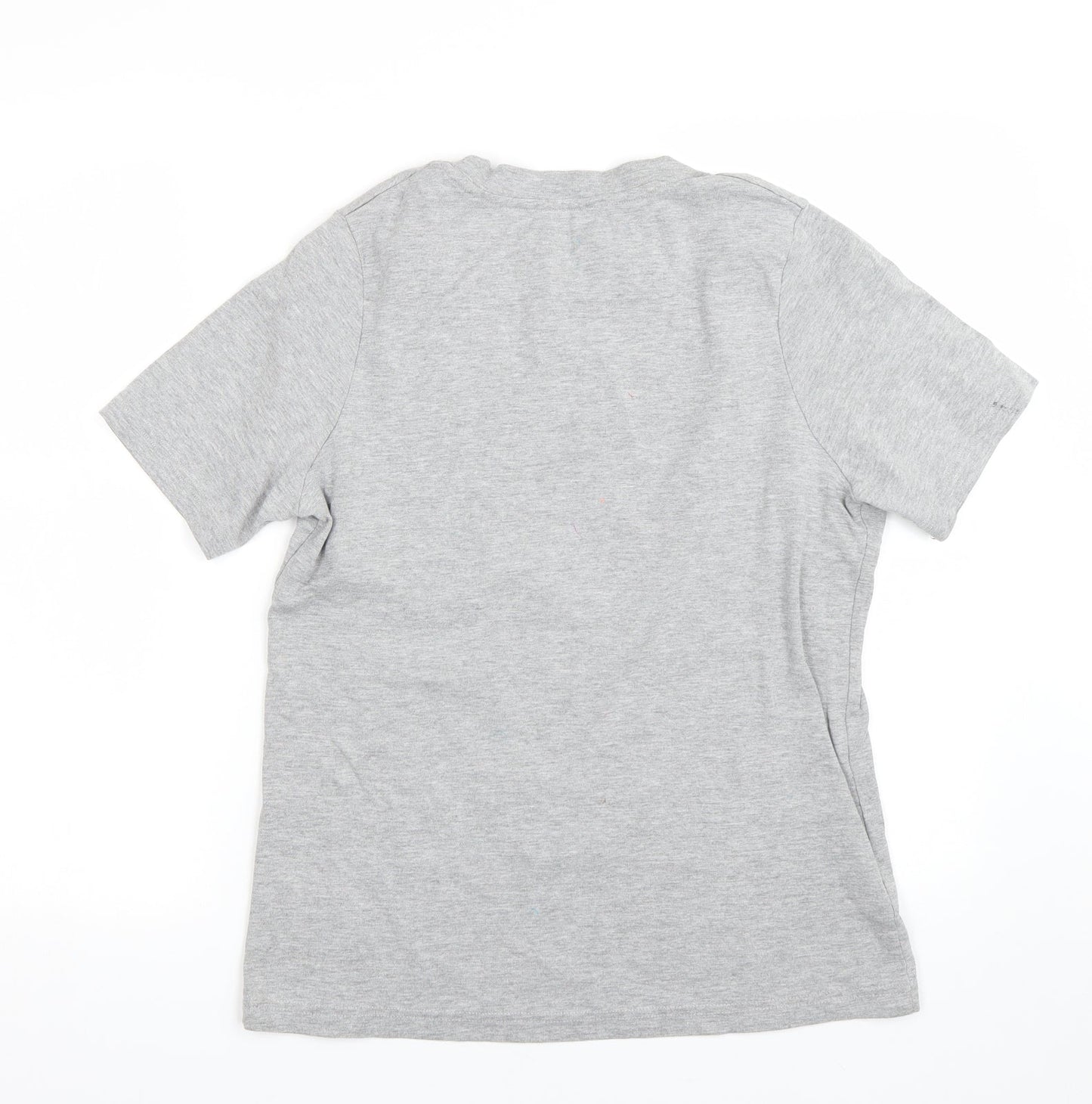 Simplybe Womens Grey   Basic T-Shirt Size M