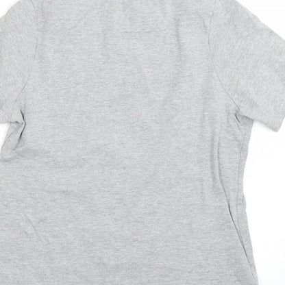 Simplybe Womens Grey   Basic T-Shirt Size M