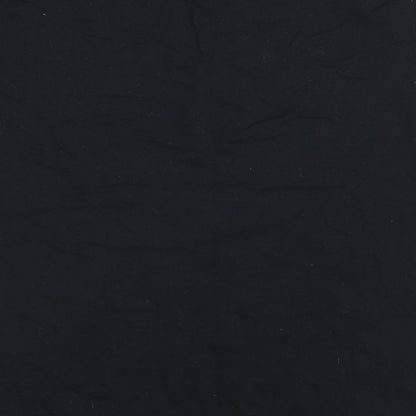 Port & Company Mens Black    T-Shirt Size L  - Christmas 2020