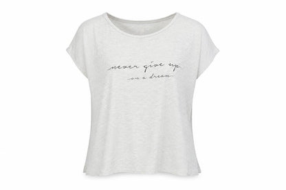 Womens UK Size 6 F&F Grey Basic T-Shirt