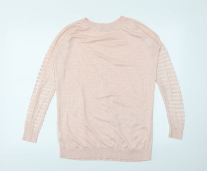 F&F Womens Pink   Pullover Jumper Size 12