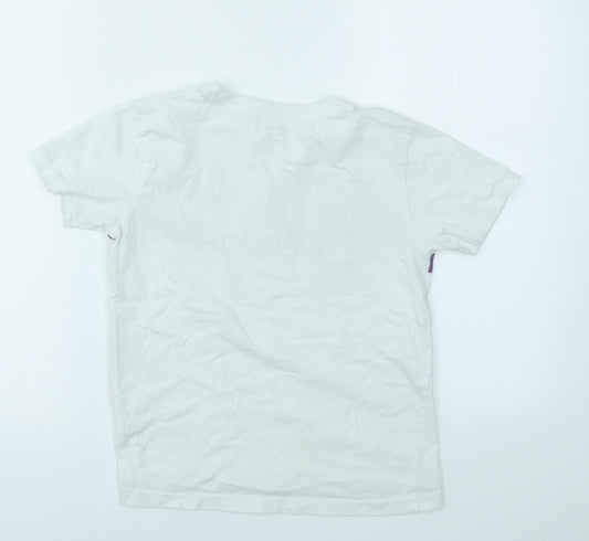 Primark Boys White   Basic T-Shirt Size 9-10 Years