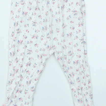 George Girls Multicoloured Floral  Basic T-Shirt Size 18-24 Months