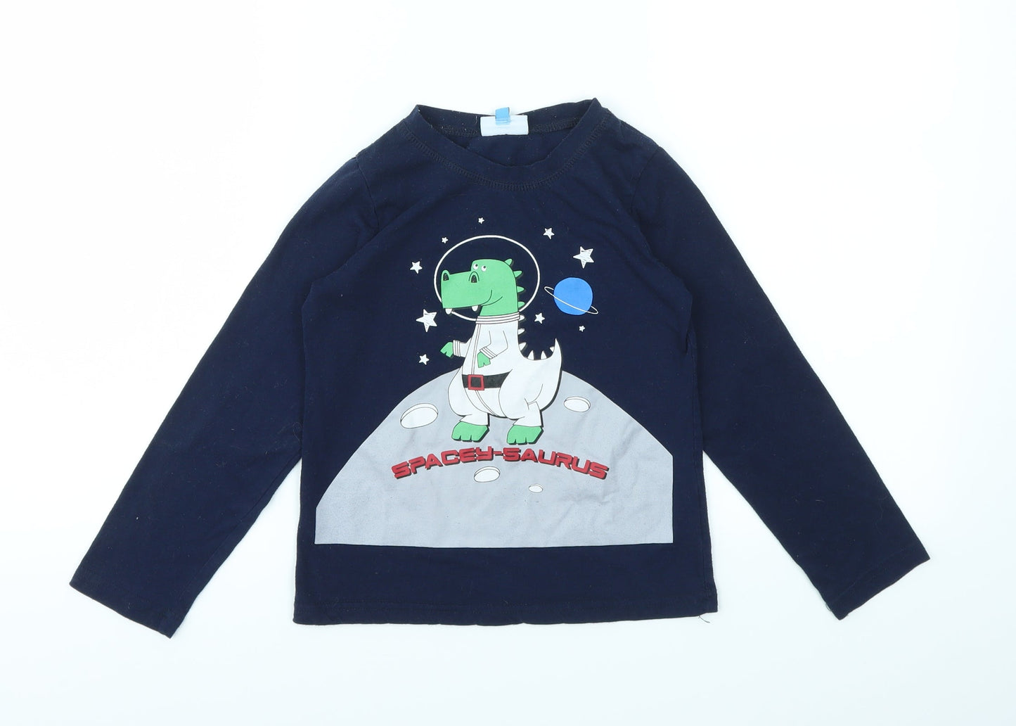 HULLABLN Boys Blue   Basic T-Shirt Size 7-8 Years