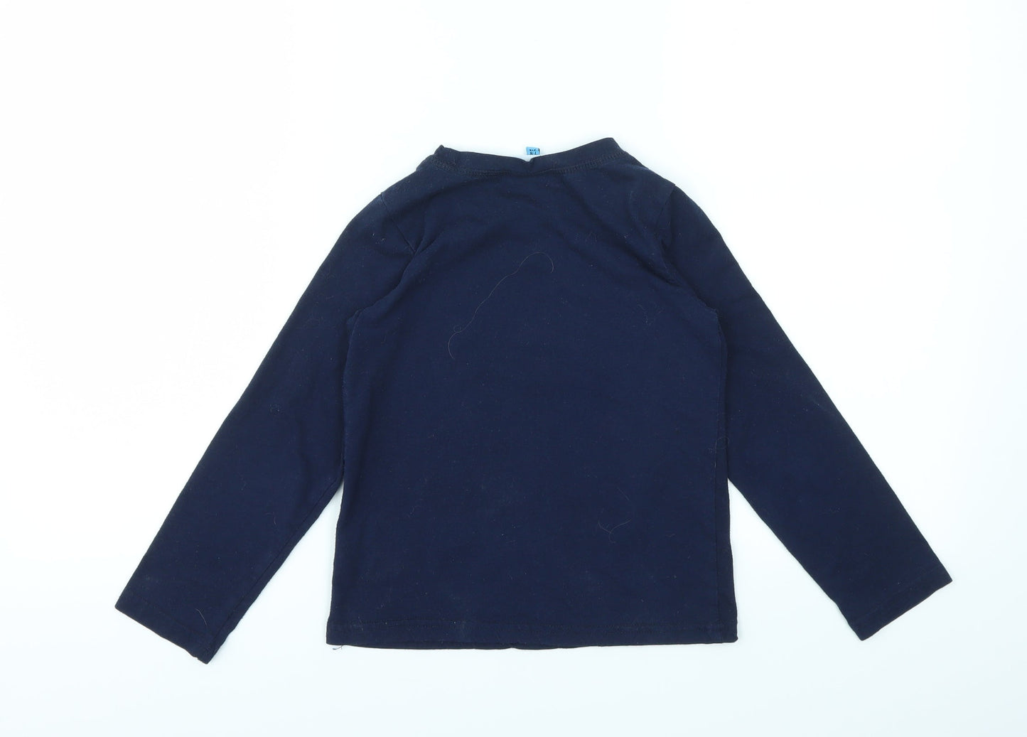 HULLABLN Boys Blue   Basic T-Shirt Size 7-8 Years