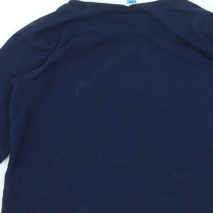 HULLABLN Boys Blue   Basic T-Shirt Size 7-8 Years