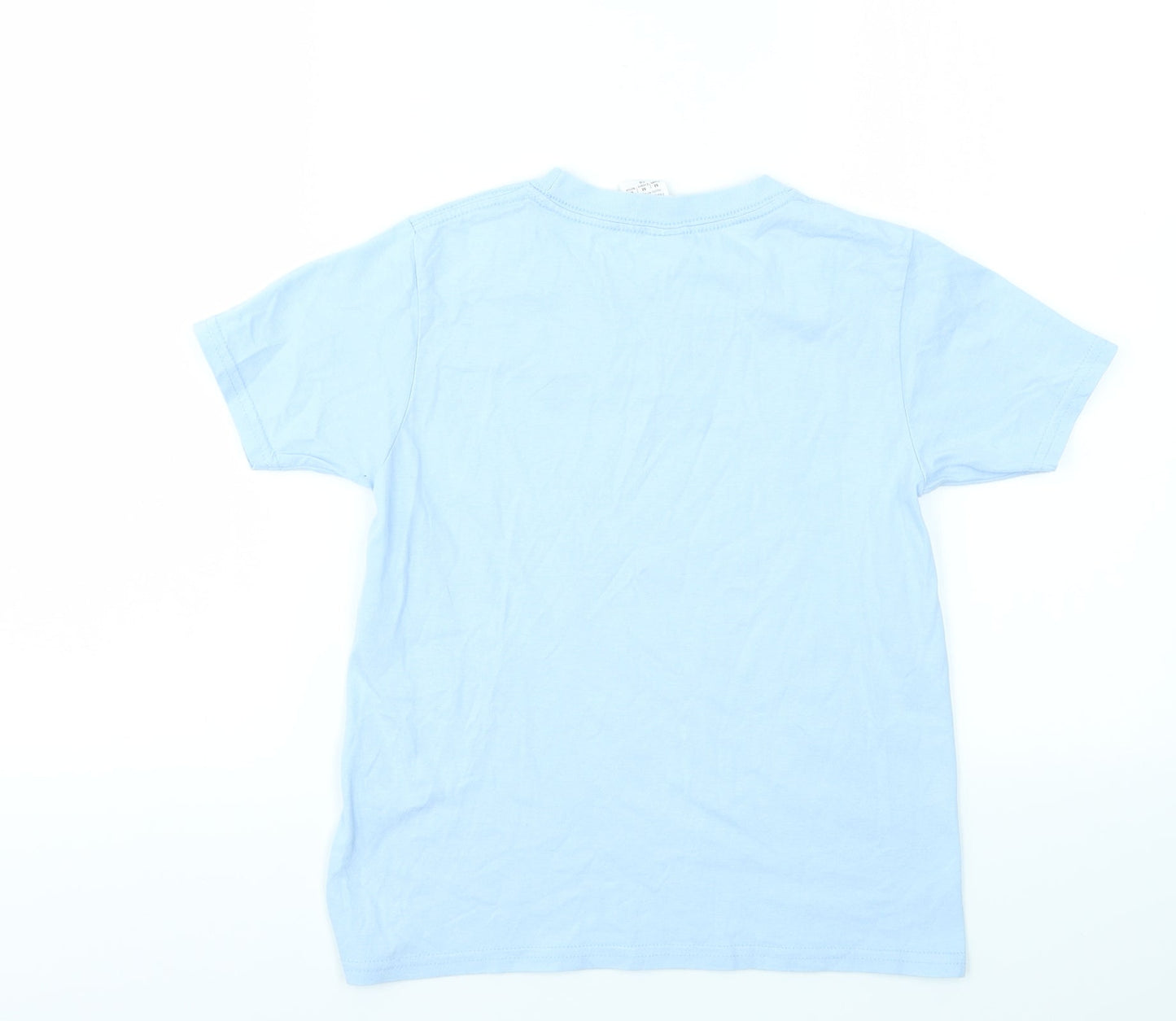 Gildan Girls Blue   Basic T-Shirt Size M
