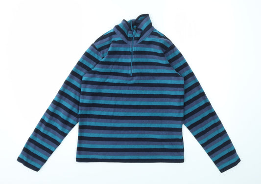 Moutain Warehouse Girls Multicoloured Striped  Pullover Jumper Size 9-10 Years
