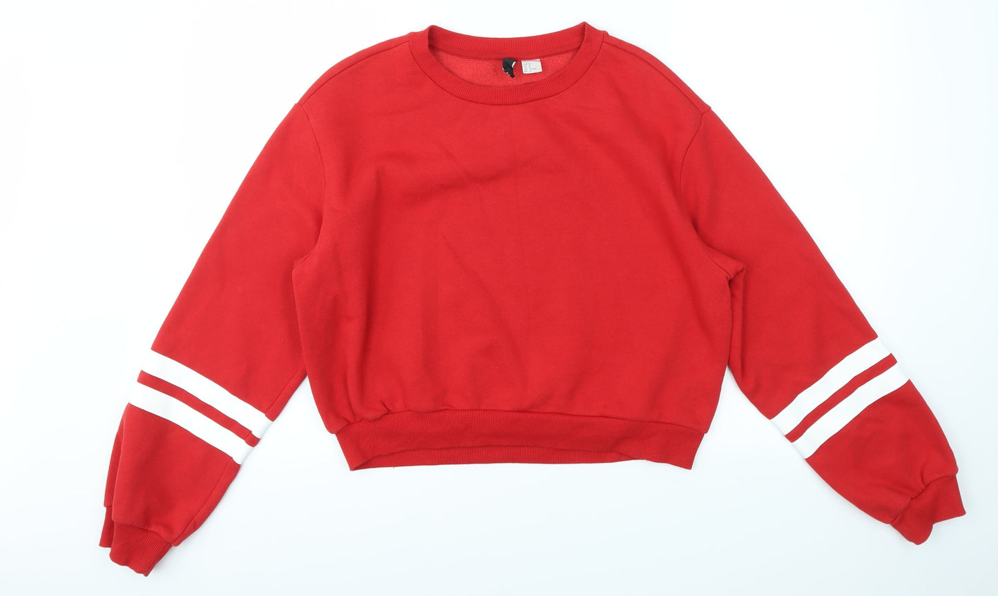 Womens UK Size M H&M Red Pullover Jumper