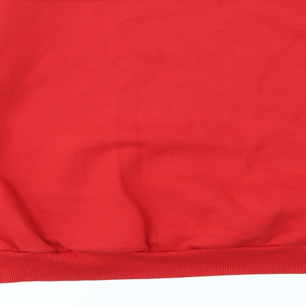 Womens UK Size M H&M Red Pullover Jumper