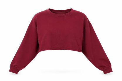 PRETTYLITTLETHING PRETTY LITLE THING  Womens Purple   Henley Sweatshirt Size 8