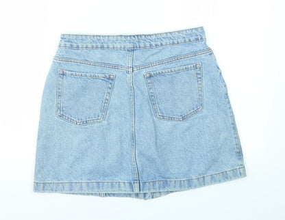 New Look Womens Blue   A-Line Skirt Size 12