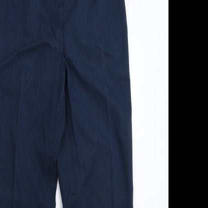 Black Knight Womens Blue   Trousers  Size 10 L28 in - Workwear