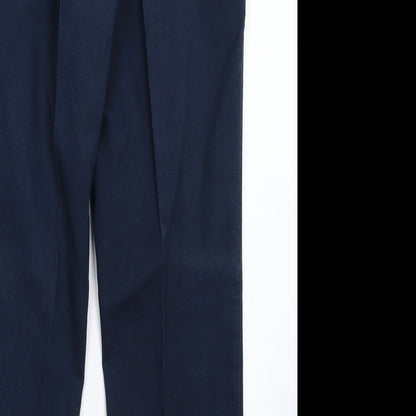 Black Knight Womens Blue   Trousers  Size 10 L28 in - Workwear