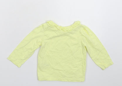 Nutmeg Baby Yellow   Basic T-Shirt Size 9-12 Months
