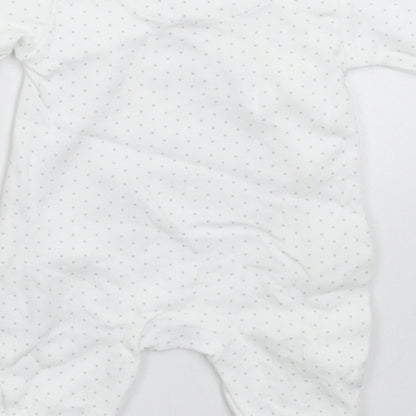 NEXT Baby White Geometric  Babygrow One-Piece Size Newborn
