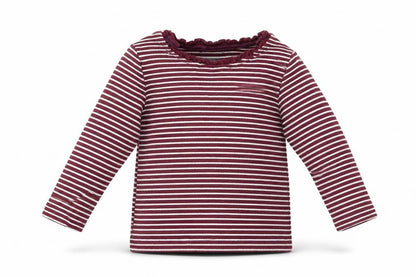 NEXT Baby Purple Striped  Basic T-Shirt Size 3-6 Months