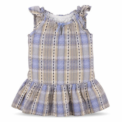 Gap Girls Multicoloured Check  Fit & Flare  Size 24 Months