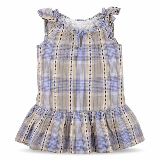 Gap Girls Multicoloured Check  Fit & Flare  Size 24 Months