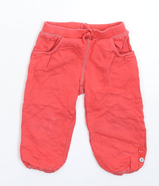 Blue Zoo Girls Pink   Jogger Trousers Size 18-24 Months