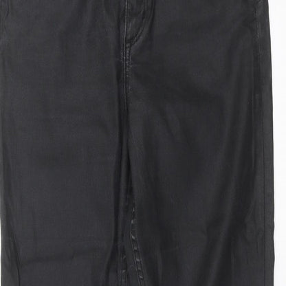 H&M Womens Grey  Denim Skinny Jeans Size 33 in L29 in - Distressed hem