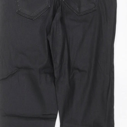 H&M Womens Grey  Denim Skinny Jeans Size 33 in L29 in - Distressed hem
