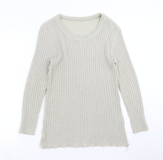 Womens UK Size 18 LC Beige Pullover Jumper